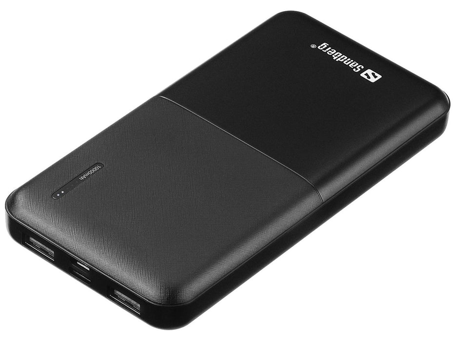 Saver Powerbank 10000, Black,