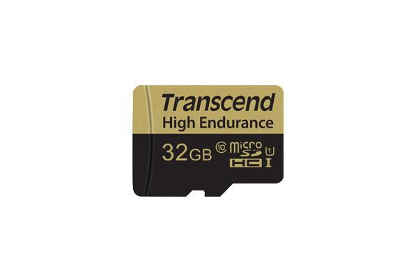 Card 32GB Transcend Hochbelastbar microHC/SD-Adapter inbegriffen