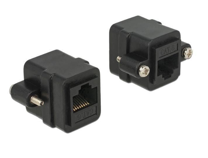 Adapter RJ45 Buchse > RJ45 Buchse zum Einbau Cat.6 UTP