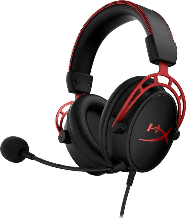 Headset (Black-Red) Wired