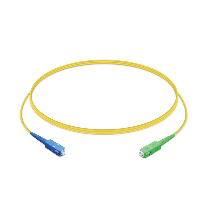 on one end of the cable and a