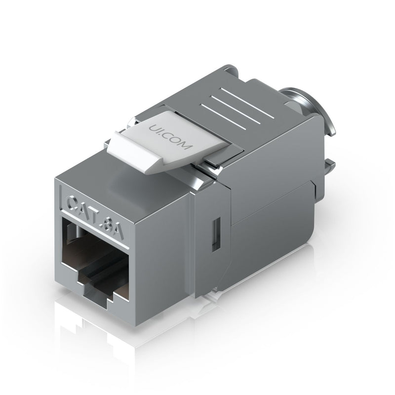 Cat6A Ethernet jack without