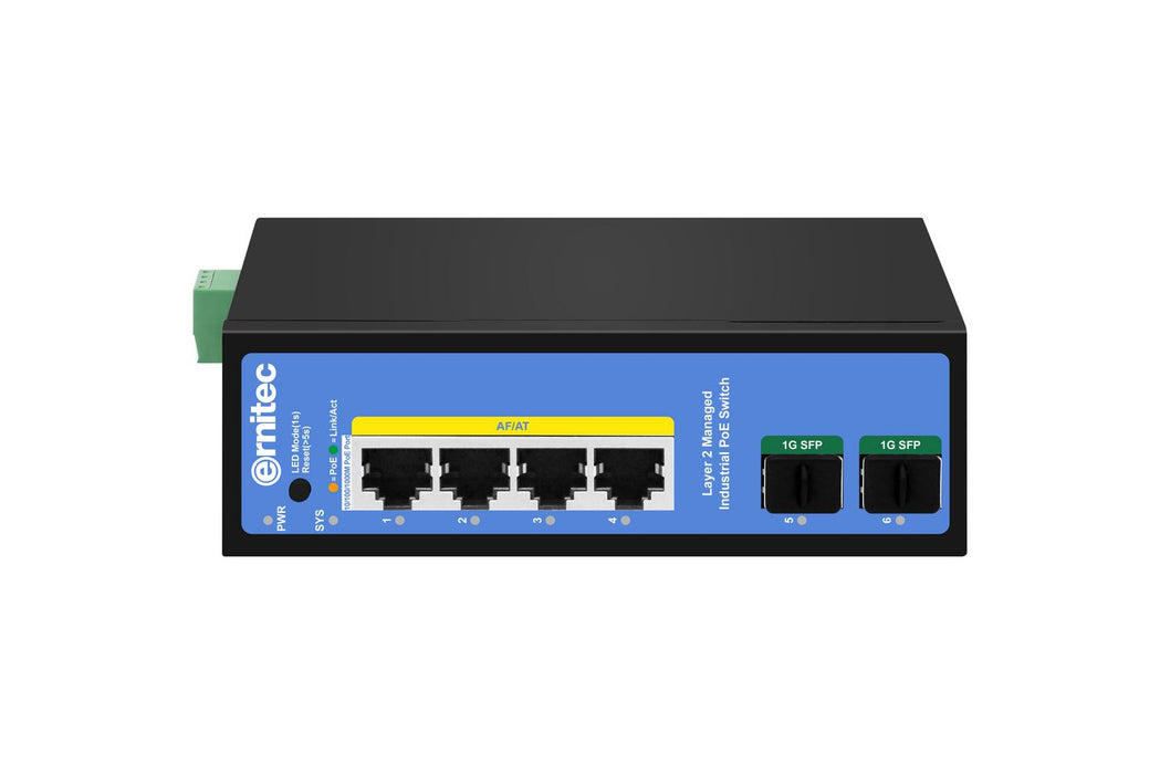 Managed PoE Switch - 2 x SFP