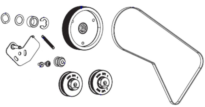 KIT MAIN DRIVE SYSTEM ZT600