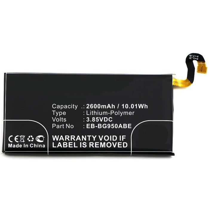 2600mAh for Samsung Mobile