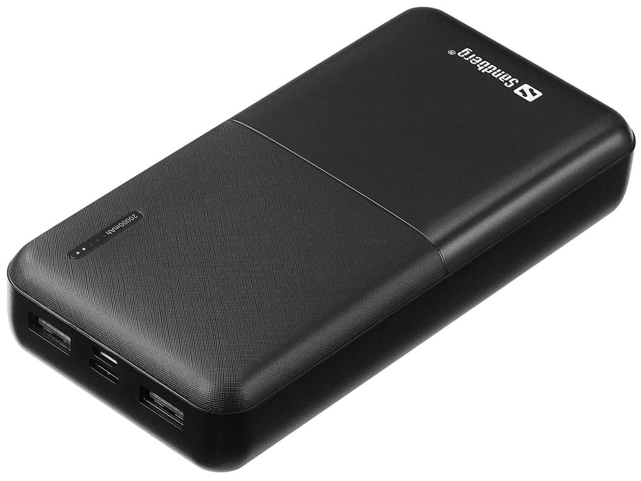 Saver Powerbank 20000, Black,