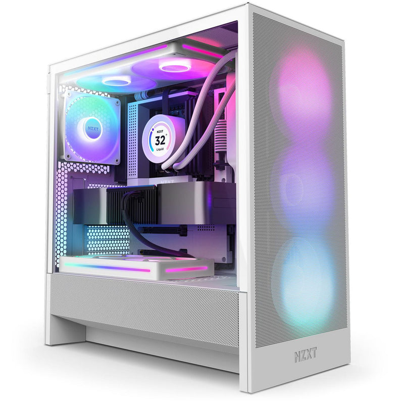 NZXT H5 FLOW RGB ALL White Glasfenster CC-H52FW-R1