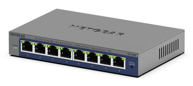 Netgear GS108E-400EUS Switch 8xGE