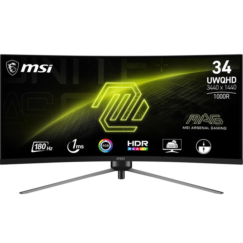 34(86.4cm)TFT MSI MAG 345CQRDE UWQHD 180Hz Curved retail