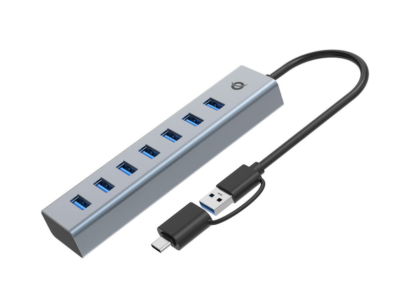 USB-C x 3, USB-A x 4