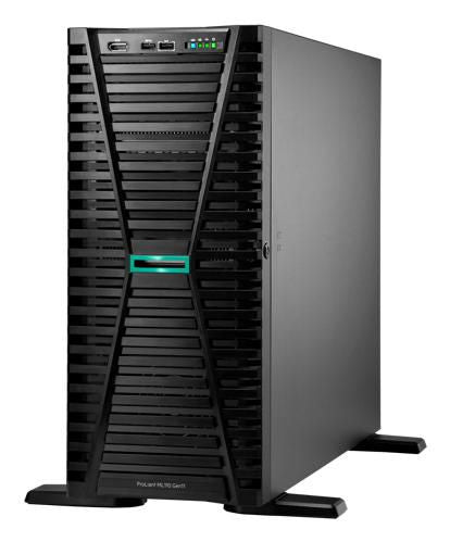 HPE ProLiant ML110 Gen11 Intel Xeon Silver 4510 2.4GHz 12c 1P 32GB-R 4LFF 2x4TB HDD 2x1000W PS EU Server