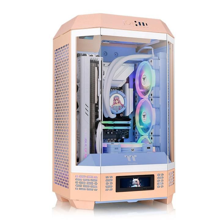 Midi Thermaltake The Tower 300 Peach Fuzz