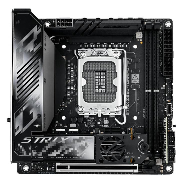 ASUS ROG STRIX Z890-I GAMING WIFI - Motherboard - mini ITX - LGA1851 Socket - Z890 Chipset - USB4, USB-C 3.2 Gen 2x2, USB 3.2 Gen 1, USB 3.2 Gen 2 - W