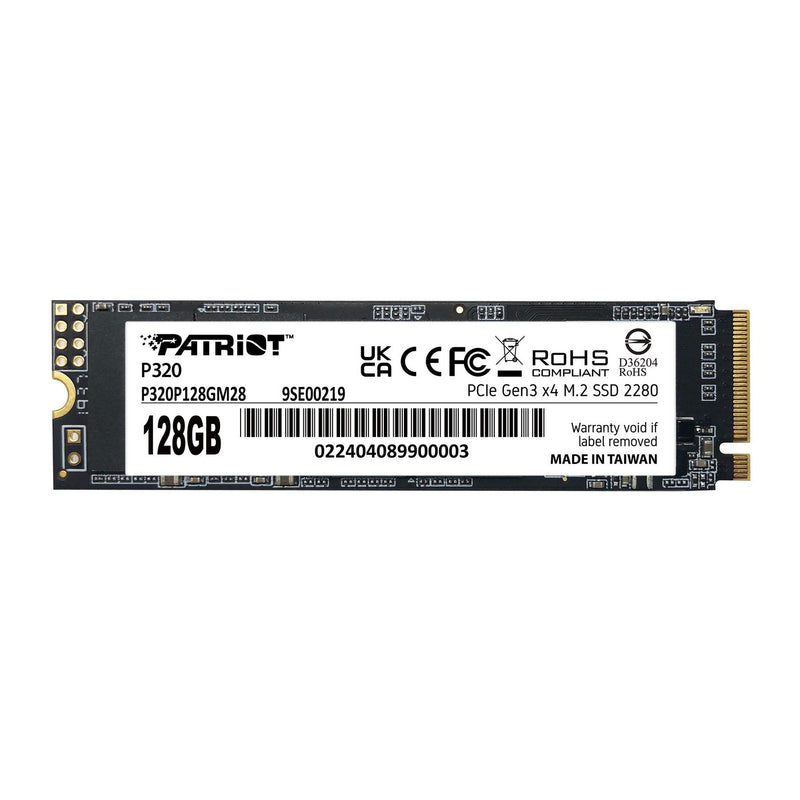 Patriot 128GB M.2 P320 PCIe 3.0 NVME 1600/1000 PE995