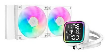 K DeepCool LD240 All-in-one Liquid Cooler 12cm 72.04 Cfm White