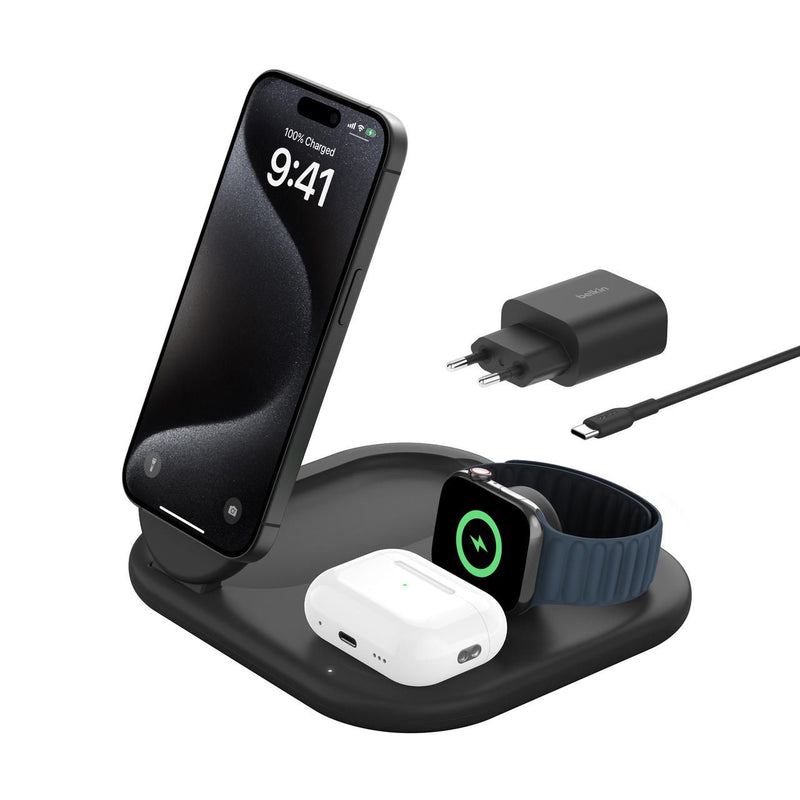 Smartphone, Smartwatch Black