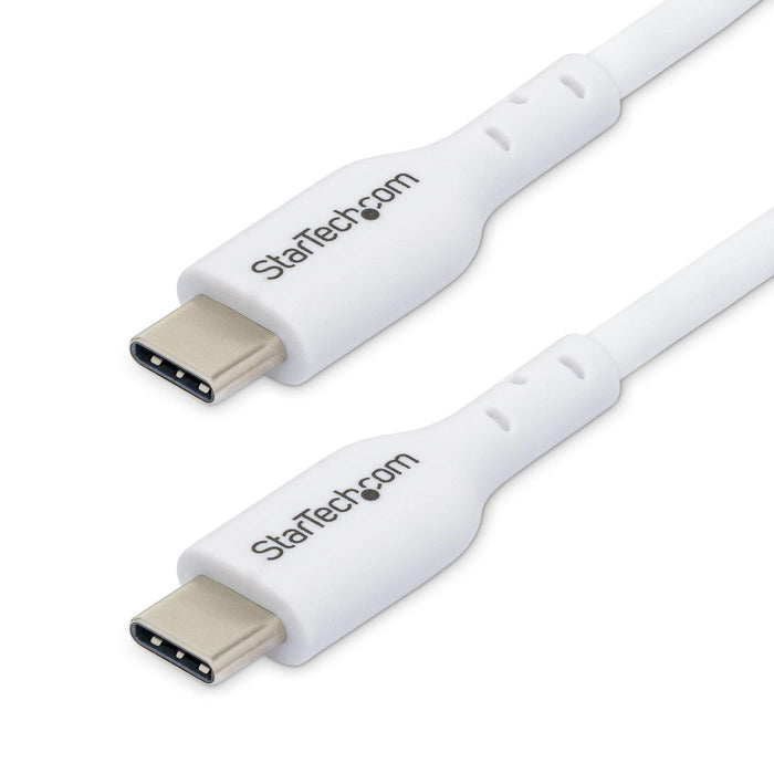 2M WHITE USB-C CHARGING CABLE