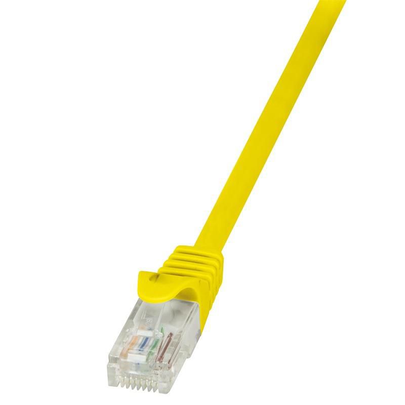 Logilink Patch Cable Cat.5e U/UTP 5,00m yellow