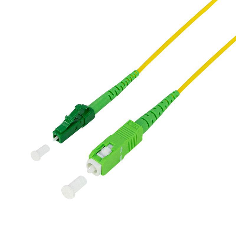 Logilink Fiber simplex patch cord, OS2 SM G.657.A2, SC/APC to LC/APC, 20 m