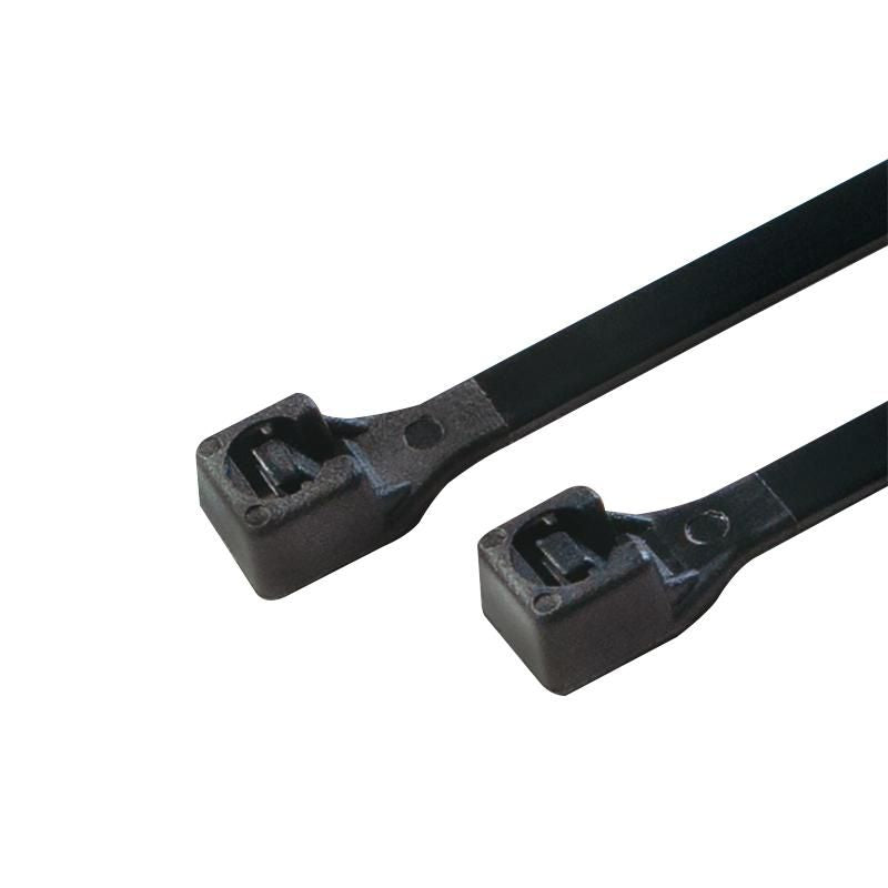Logilink Cable tie, PA66, 100 pcs., black, W: 4.4 mm, L: 500 mm
