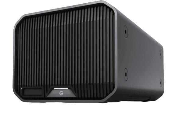 SanDisk Professional G-RAID PROJECT 2 - Hard drive - Enterprise - 24 TB - external (desktop) - Thunderbolt 3 (USB-C connector) - 7200 rpm