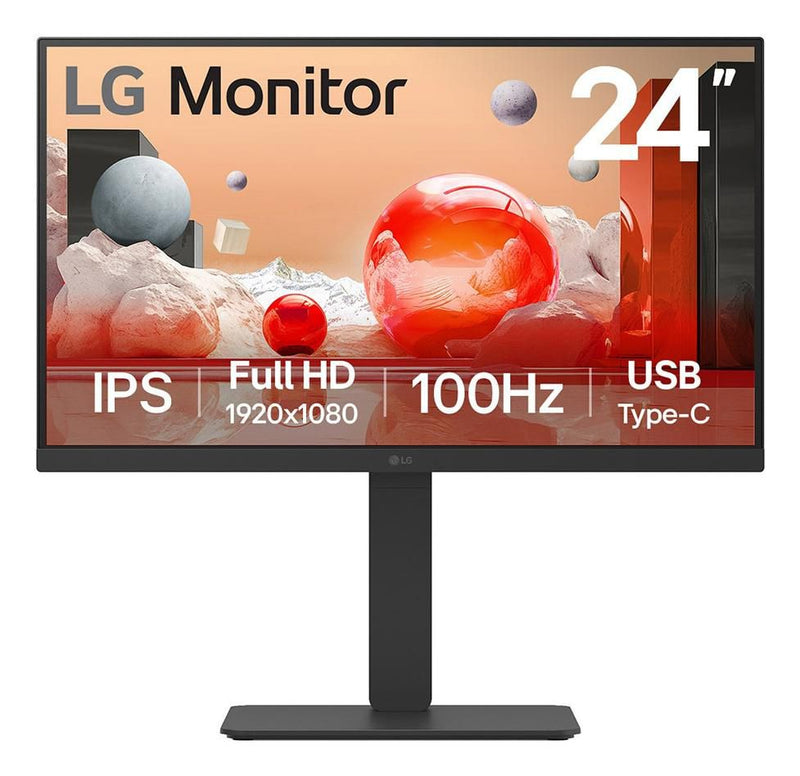 LG 24 24BA750-B Full HD HDMI DP DaisyChain IPS Black 16:9