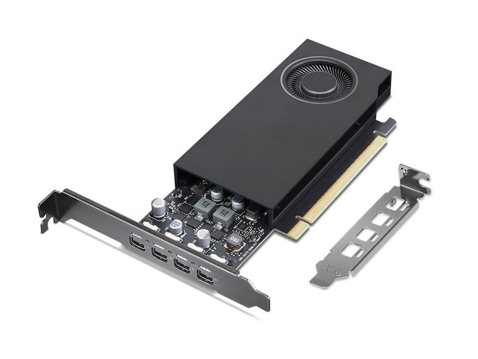 NVIDIA RTX A1000 - Graphics card - RTX A1000 - 8 GB GDDR6 - PCIe 4.0 x8 - 4 x Mini DisplayPort