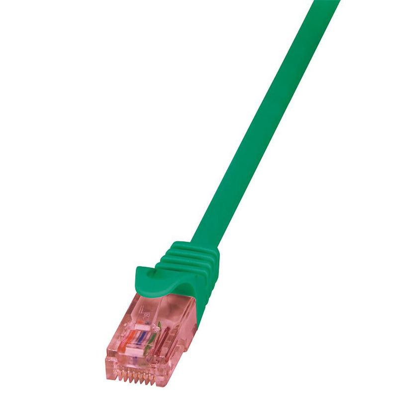 Logilink Patch Cable Cat.6 U/UTP BC green,0,25m PrimeLine