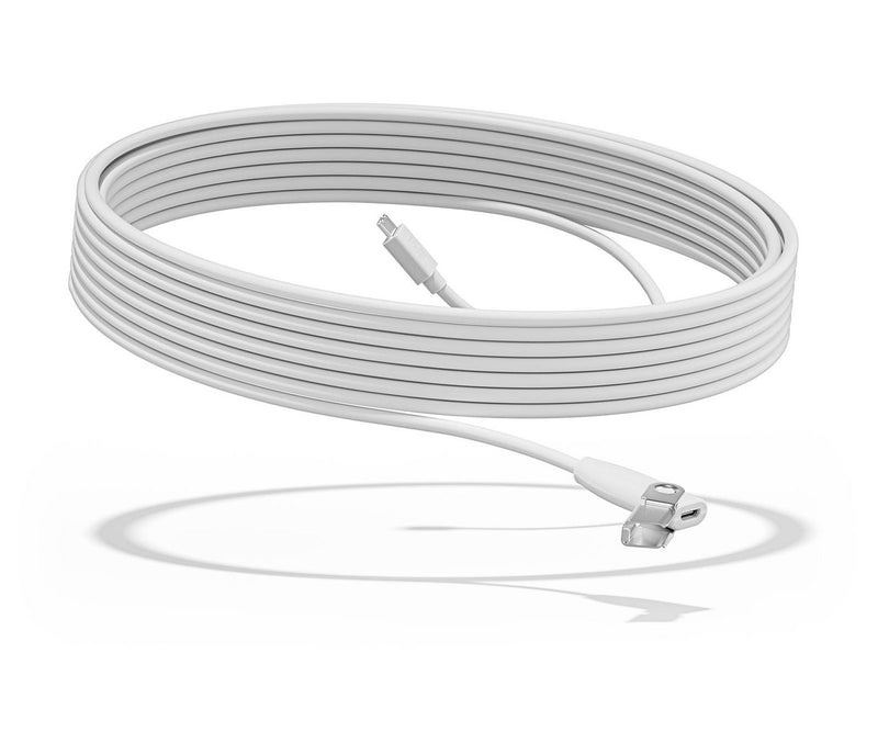 White Rally Mic Pod Extension
