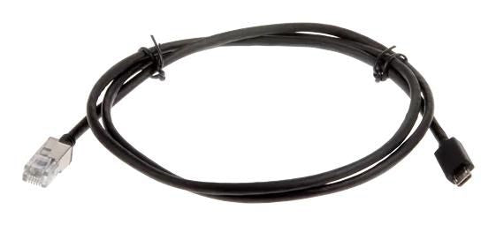 F7301, 1 m, Black, RJ-12,
