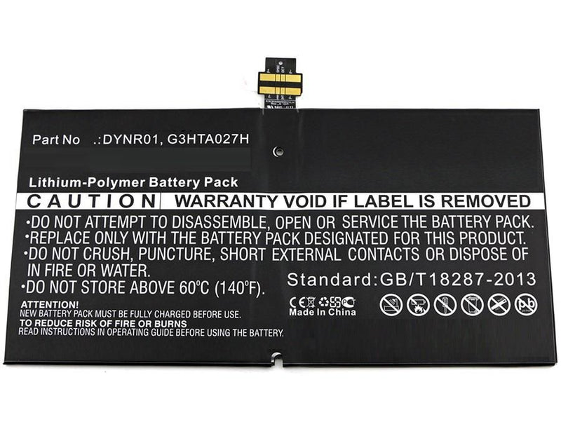 7.6V 4900mAh Black for