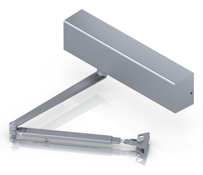 ensures controlled closure