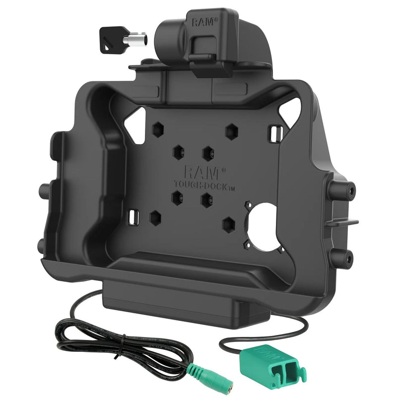 KEY LOCKING CRADLE FOR