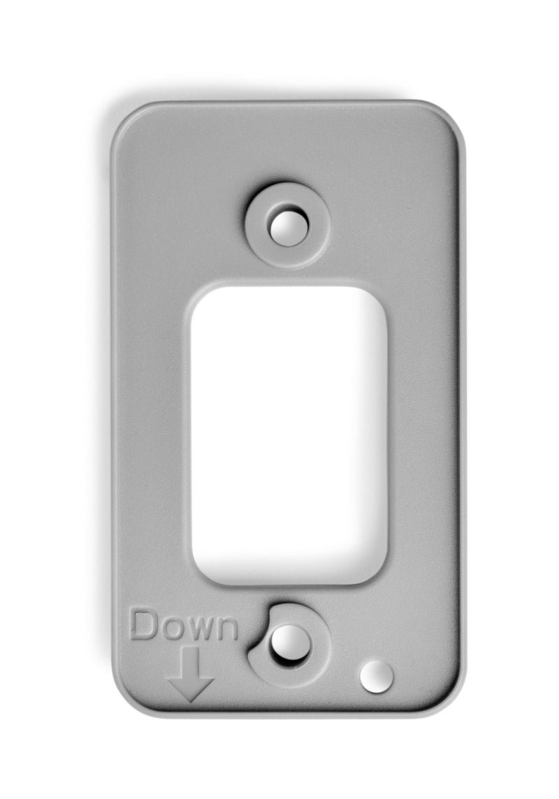 9mm, plastic, grey