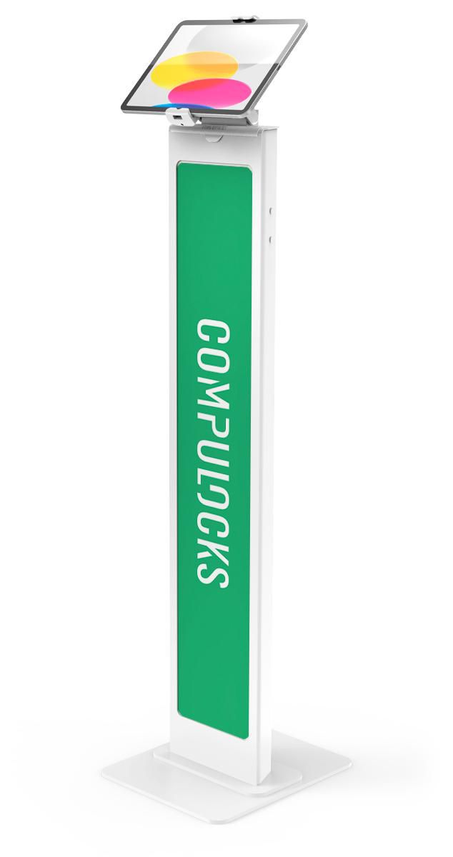 Brandable Floor Stand White