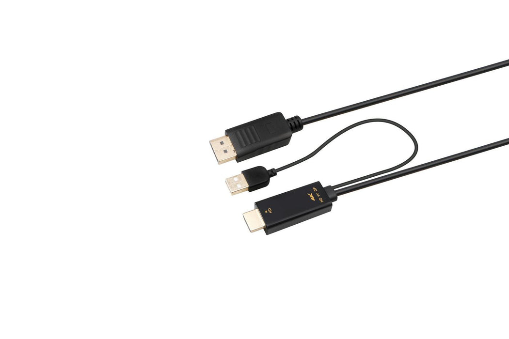 Cable, Converts HDMI to DP,