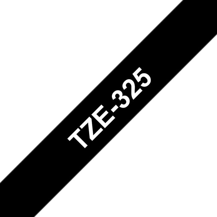 TZE325, TZ, Black, 8 m, 9 mm