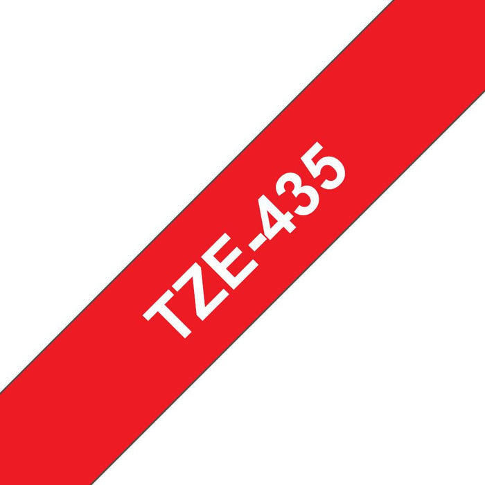 8M WHITE ON RED