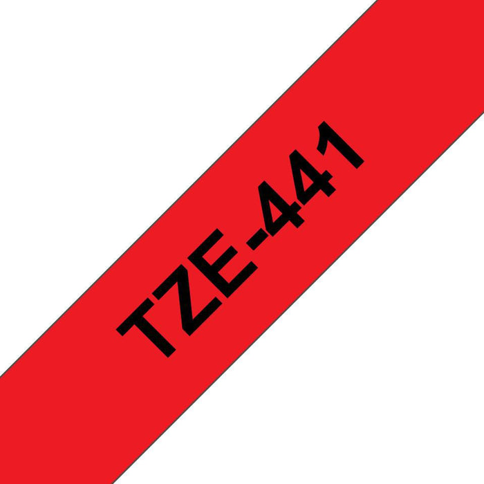 Laminated tape 18mm, Black on