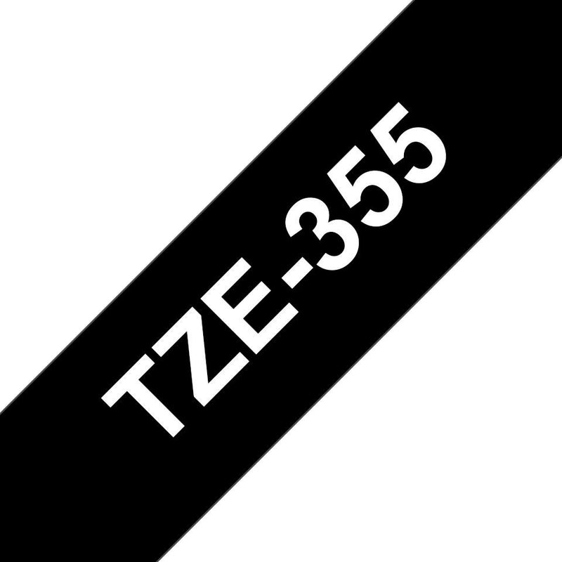 Laminated tape 24mm, White on