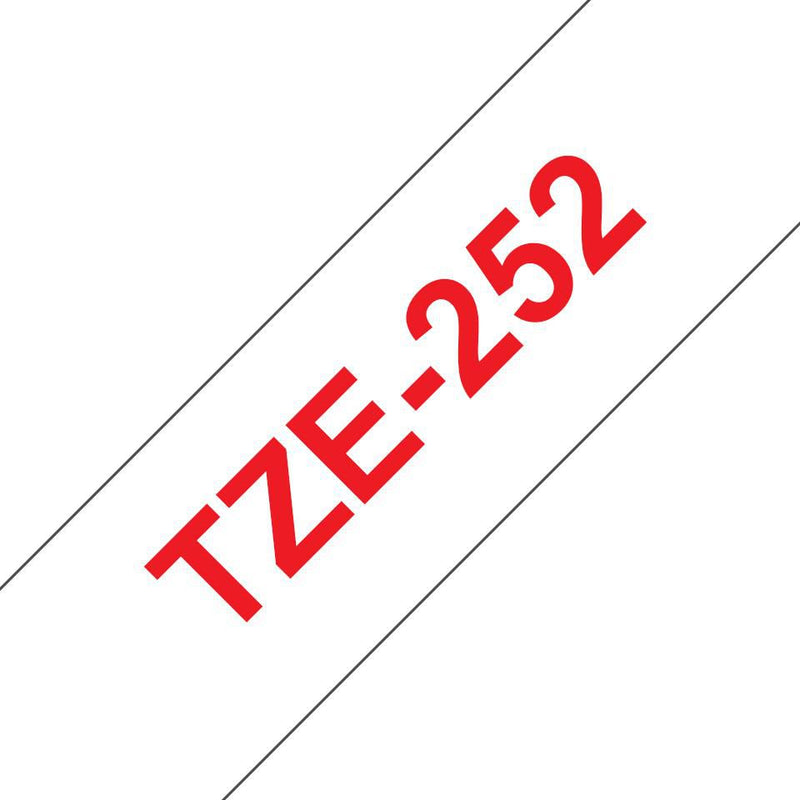 Laminated tape 24mm, Red on