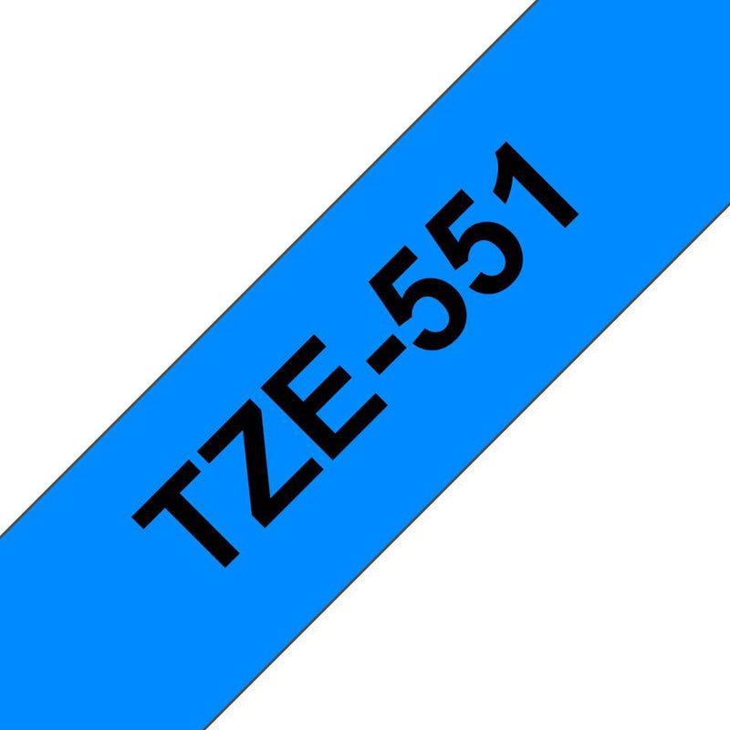 TZE-551, TZ, Black, 8 m, Box,