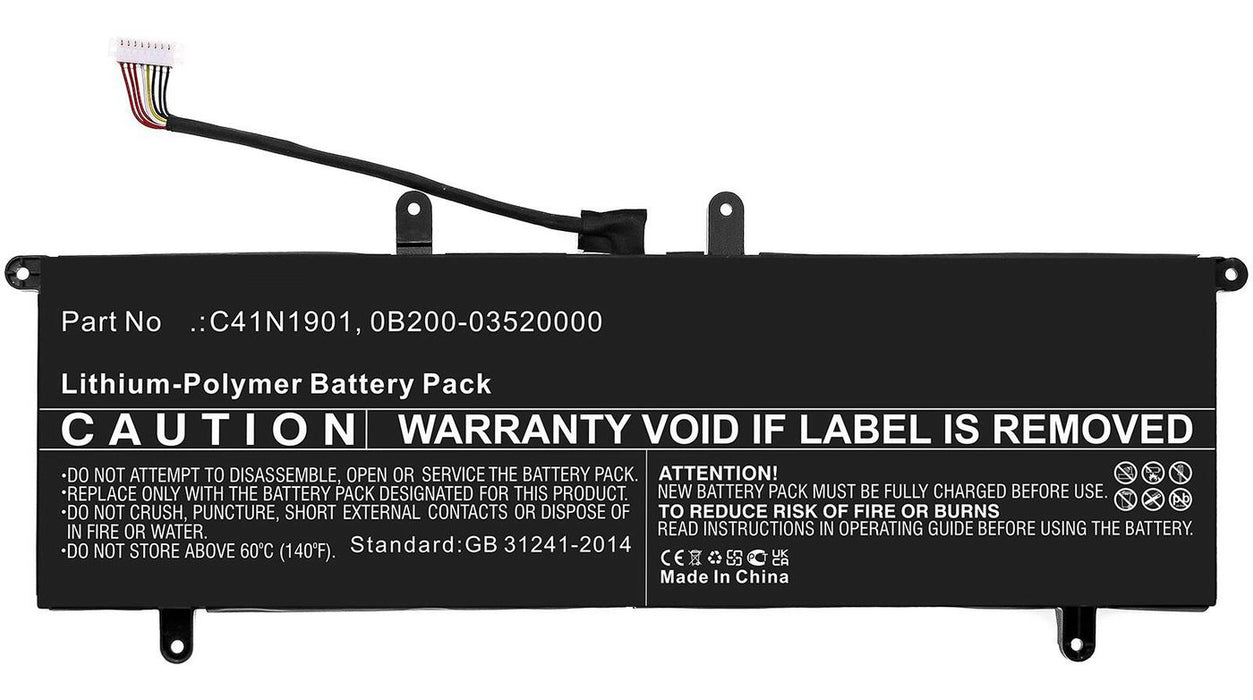 15.4V 4380mAh, Black