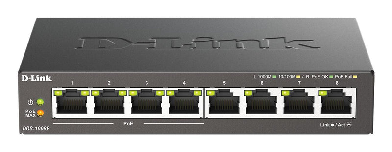 16 Gbps, MDI/MDIX, Black