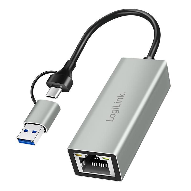 USB-A/C to Gigabit Ethernet,