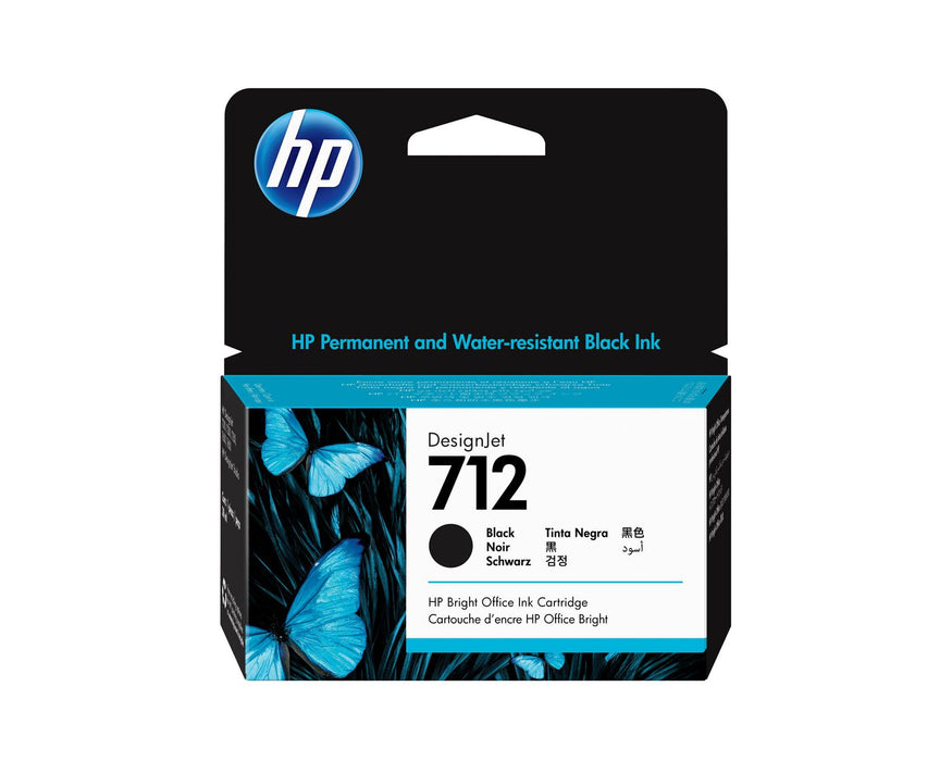 712 38-ml Black DesignJet Ink