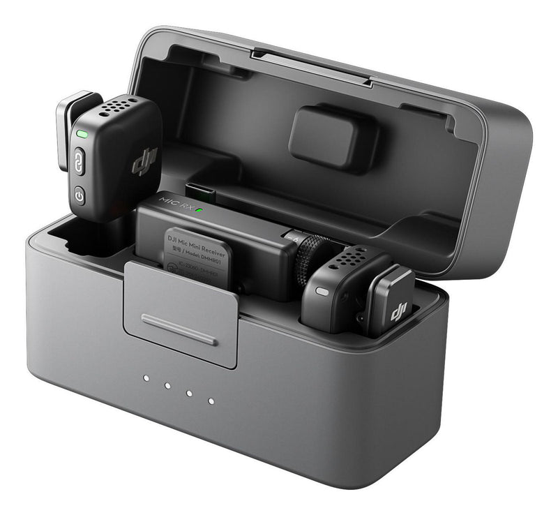 receiver + charging cradle
