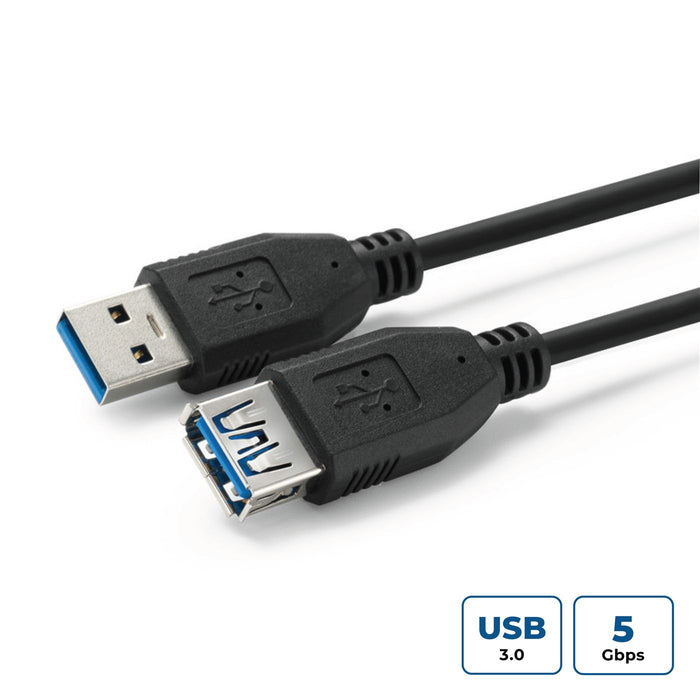 Black USB3.0AAF3B, 3 m, USB