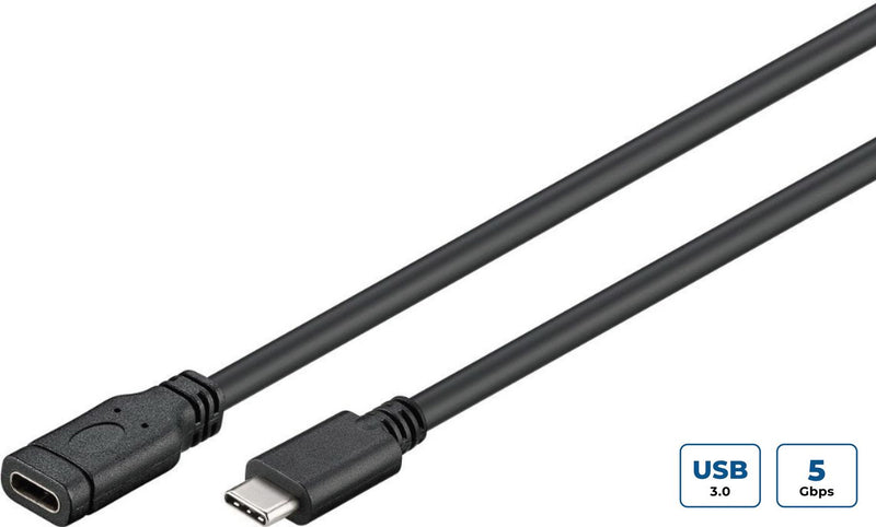 Cable, 1m Black, for synching