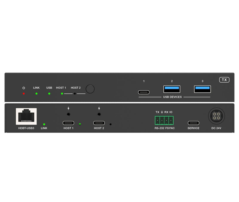 with Dual USB-C in & Video
